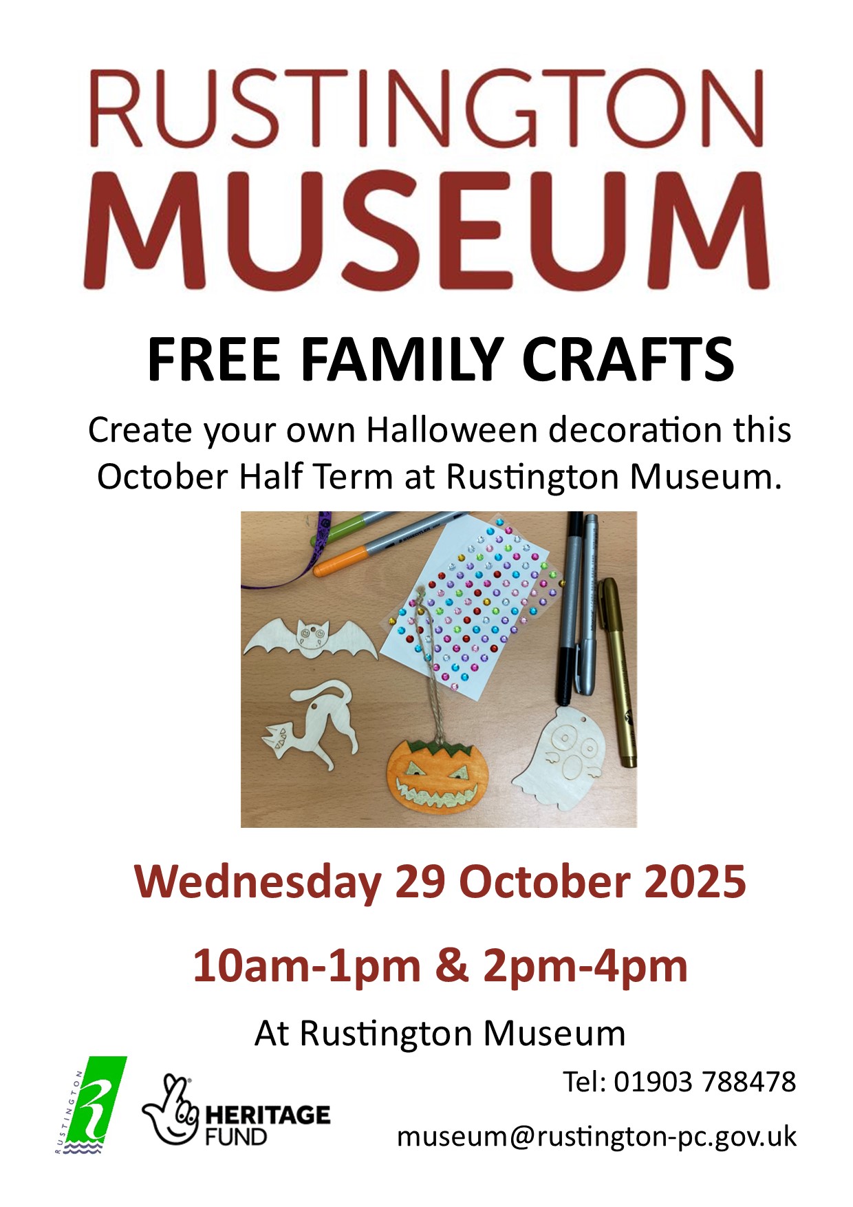 October Half Term Poster